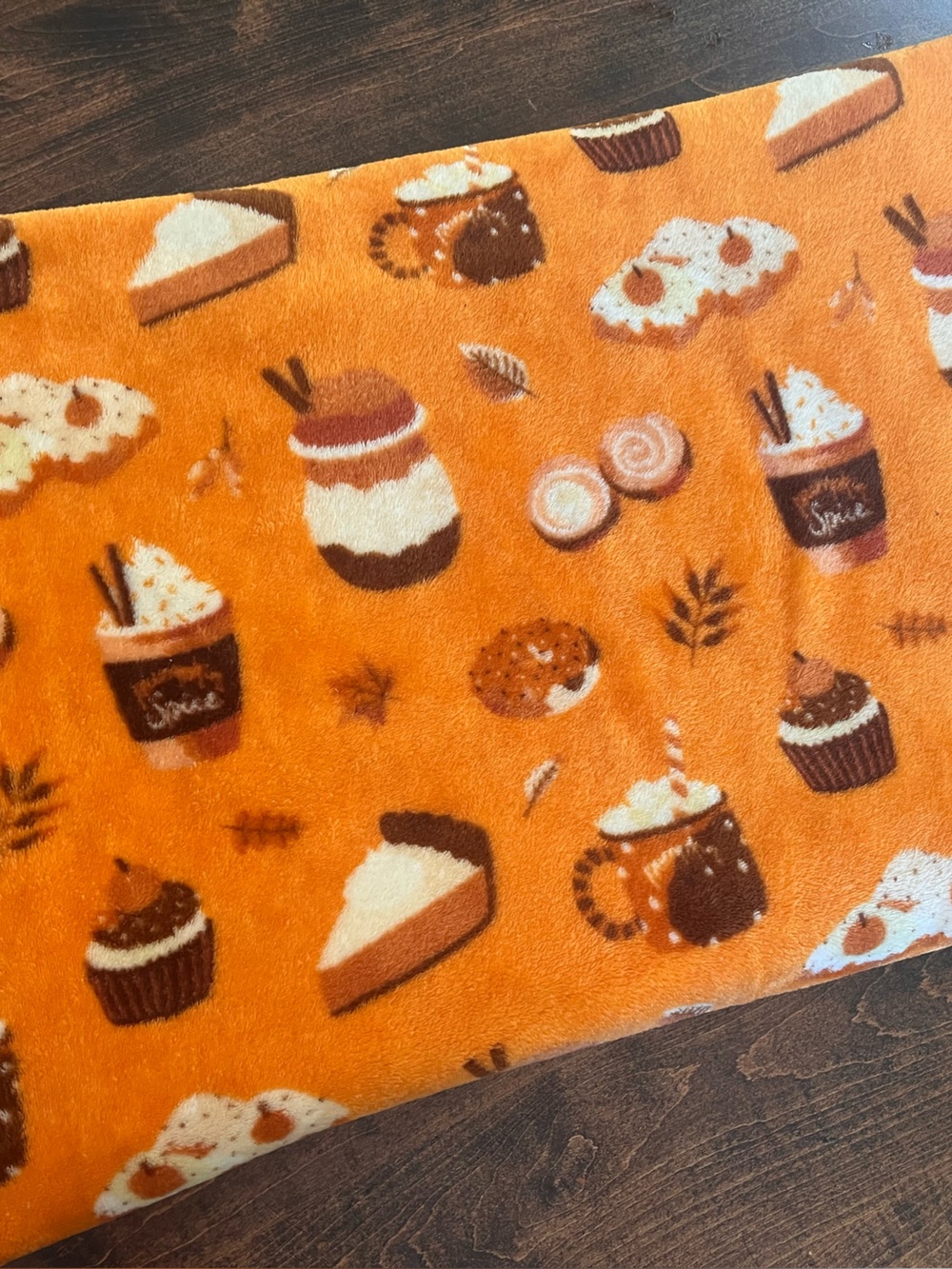 Fall Orange Pumpkin Super Soft Blanket